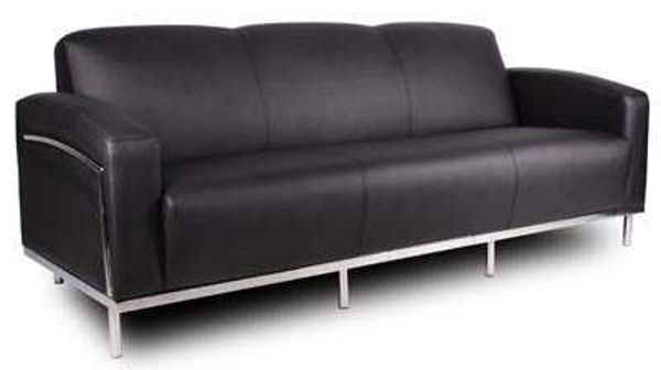 Picture of Boss Caresoft 3-Seater Sofa - Black