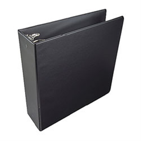 4" D-Ring Binder Black