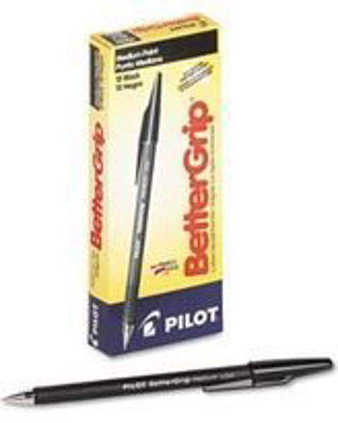 Pilot Better Grip Pen Black Med. #30050
