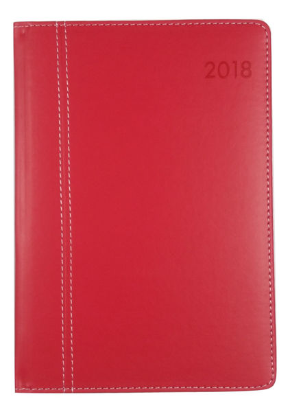 SOS Exec. Appointment Suede Diary (Red) 1-DAY