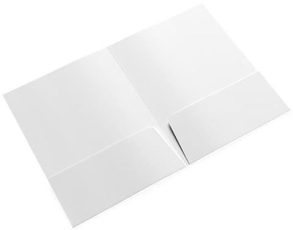 Press Kit Folder White