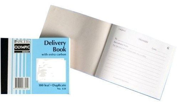 4x5 Delivery Book Duplicate