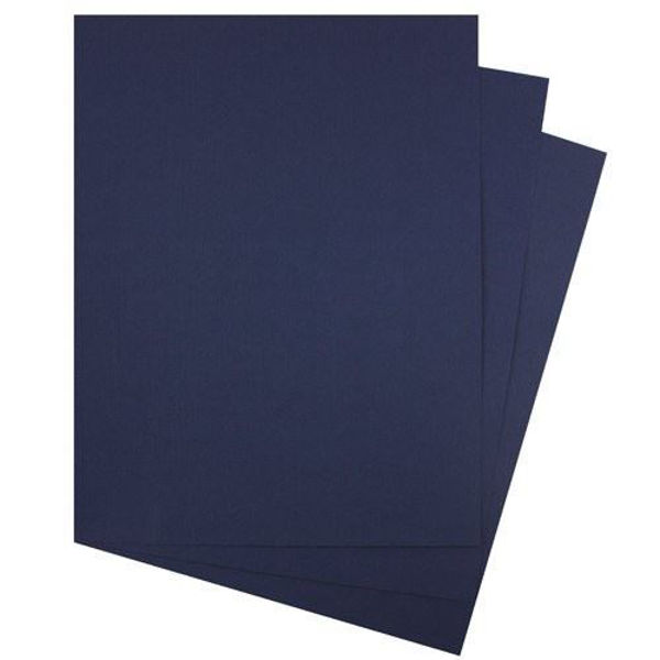 Mozzomo Linen Binding Cover - Dk. Blue  (50 sets)