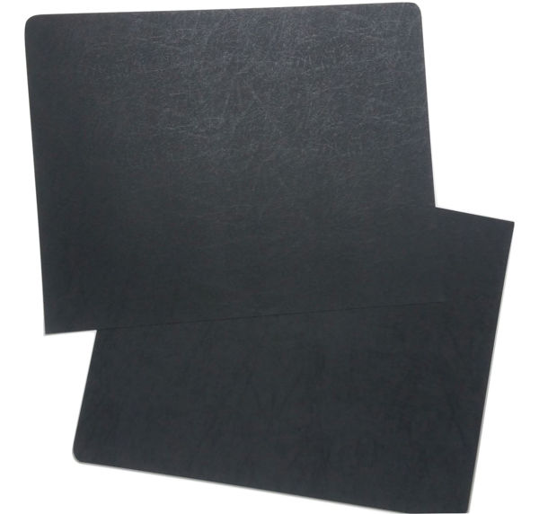 Binding Covers Poly Black #BK01 (1 set)	