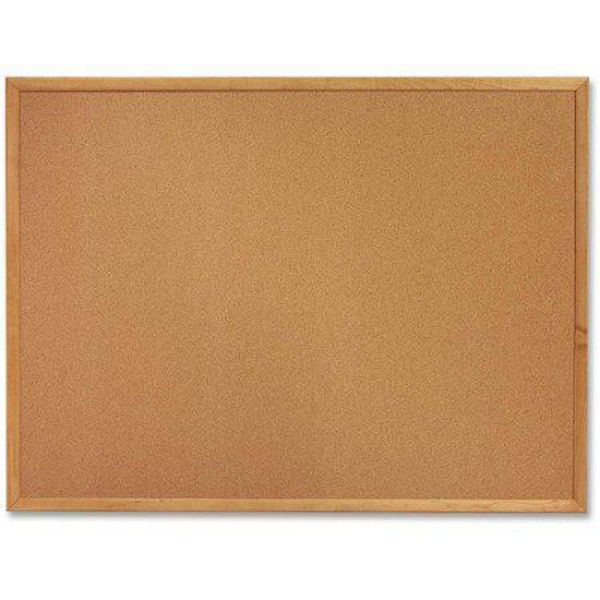 CF 36x48 Cork Board Wood Frame