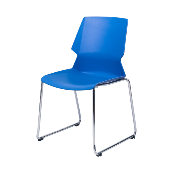 Image Stack Chair w/Chrome Frame