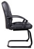 Boss Leather Plus Side Chair - Black