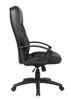 Boss H.B. Exec. Leather Plus Chair - Black