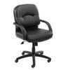 Boss Caresoft Medium Back Exe. Chair - Black