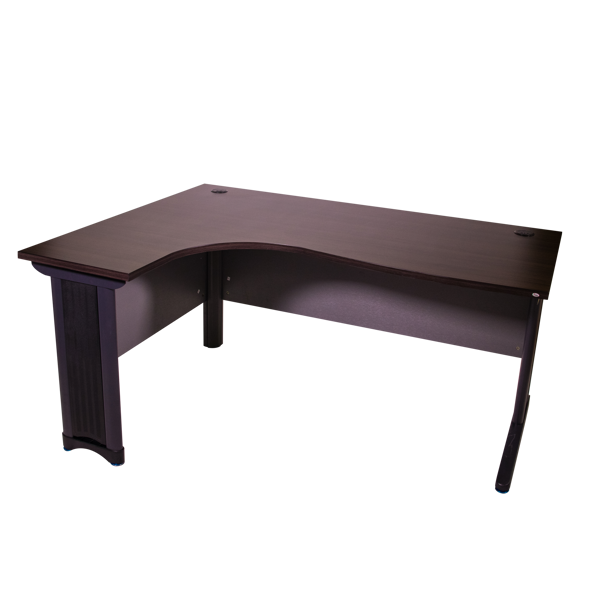 Torch 1600x1200 L-Type Desk - Black Walnut