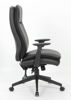 Picture of B7-30BK Boss H.B. Double Plush Exec Chair w/Adj Arms Black