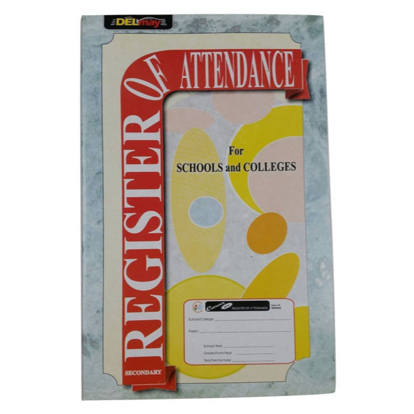 07-092A School Attendance Register - Secondary