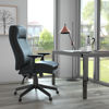 Picture of B7-30BK Boss H.B. Double Plush Exec Chair w/Adj Arms Black