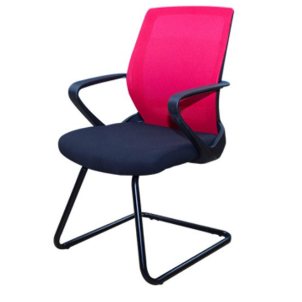 Picture of AA5321 Anji Mesh Side Chair w/Arms - Red #8-05