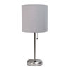 Picture of 47-005 Limelights Brushed Steel Desk Lamp #LT2024-GRY