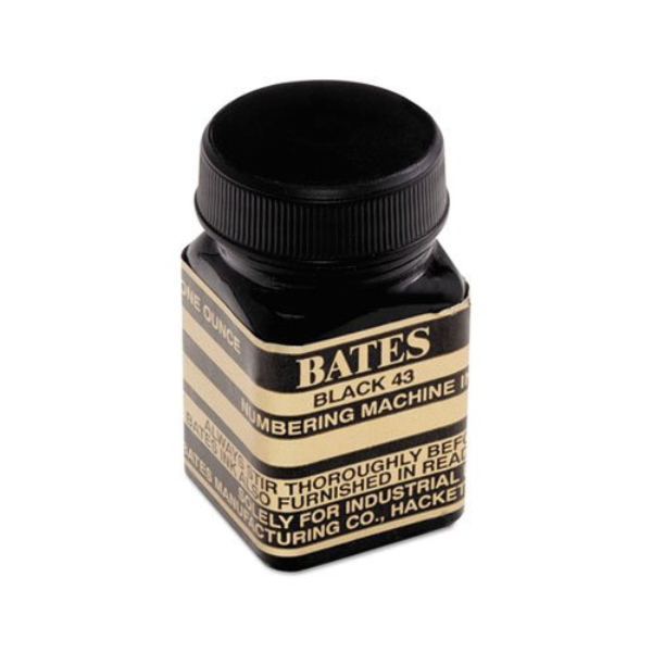 Picture of 44-006 Bates Numbering Machine Ink - Black #43
