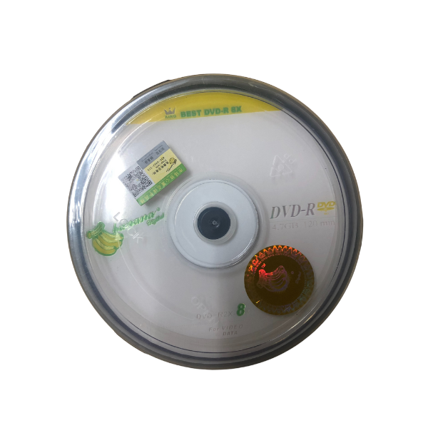 Picture of 22-055 Banana 4.7GB DVD-R Disk (10pk)