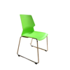 Picture of AA-5265GR Image Stack Chair w/Chrome Frame - Green