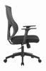 Picture of AA-5342BK Image Mesh Chair w/Fixed T-Arms - Black