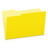 Picture of 37-006 Pendaflex F/S File Folder  - Yellow #15313