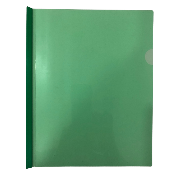 Picture of 40-024 CF Plastic Report Cover w/Spine Green