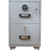 Picture of AF-C2DD Image 2-Drw Fireproof Cabinet w/Digital Lock - Grey