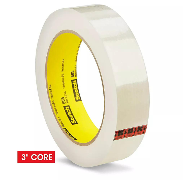 3M 1x72 Transparent Tape 24x66 #605 - Stationery and Office Supplies  Jamaica Ltd.