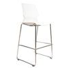 Picture of AA-5267WH Image Bistro Chair w/Chrome Frame - White