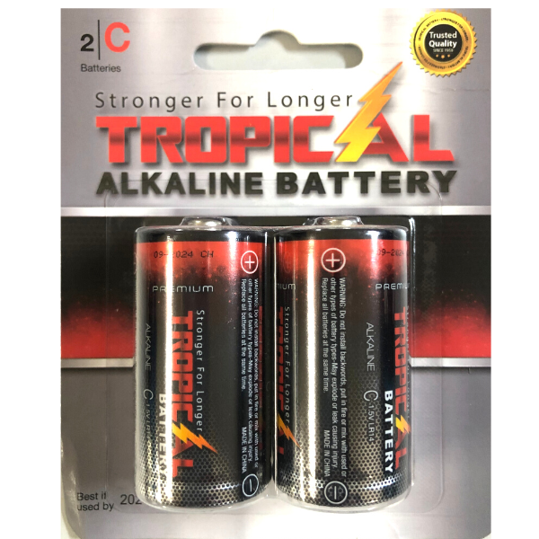 Picture of 03-053  Tropical Alkaline C-Size Battery (2pk)
