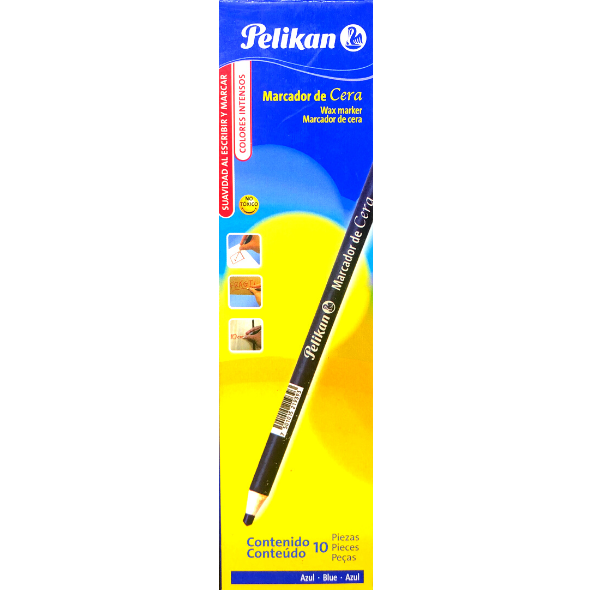 Picture of 53-009A China Wax Marker Blue - Pelikan