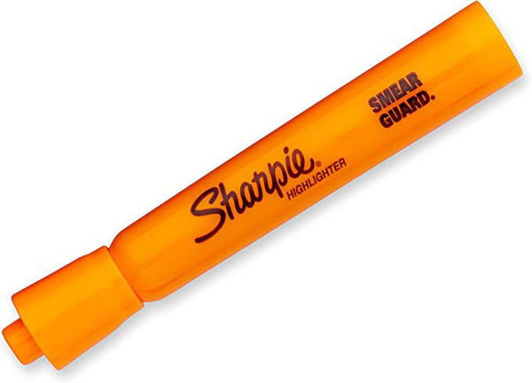 Picture of 53-073B Sharpie Jumbo Highlighter Neon Orange #25006