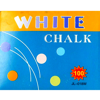 Picture of 17-003 White Dustless Chalk Non-toxic (100) #JL-018W