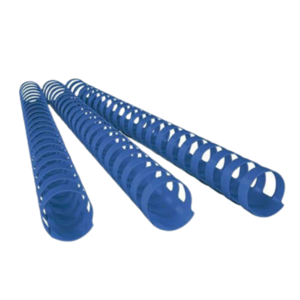 Picture of 04-080 CF Binding Combs 1"/25mm (50) Blue