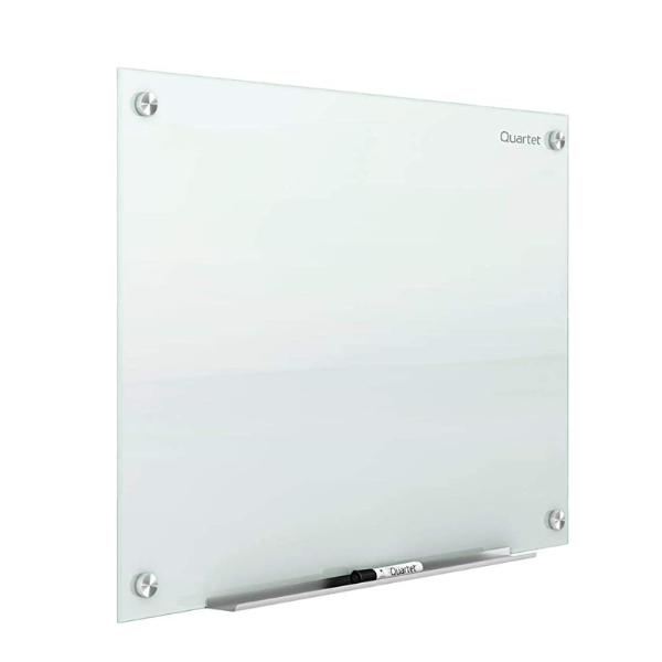 Picture of 05-048 Quartet 48x36 Glass Market Board - White #G4836W