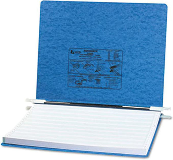 Picture of 04-016A 14-7/8x11 Data Binder Lt. Blue Acco #54072