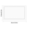 Picture of 02-001 CF 2-1/4 x 3-1/2 Name Badge