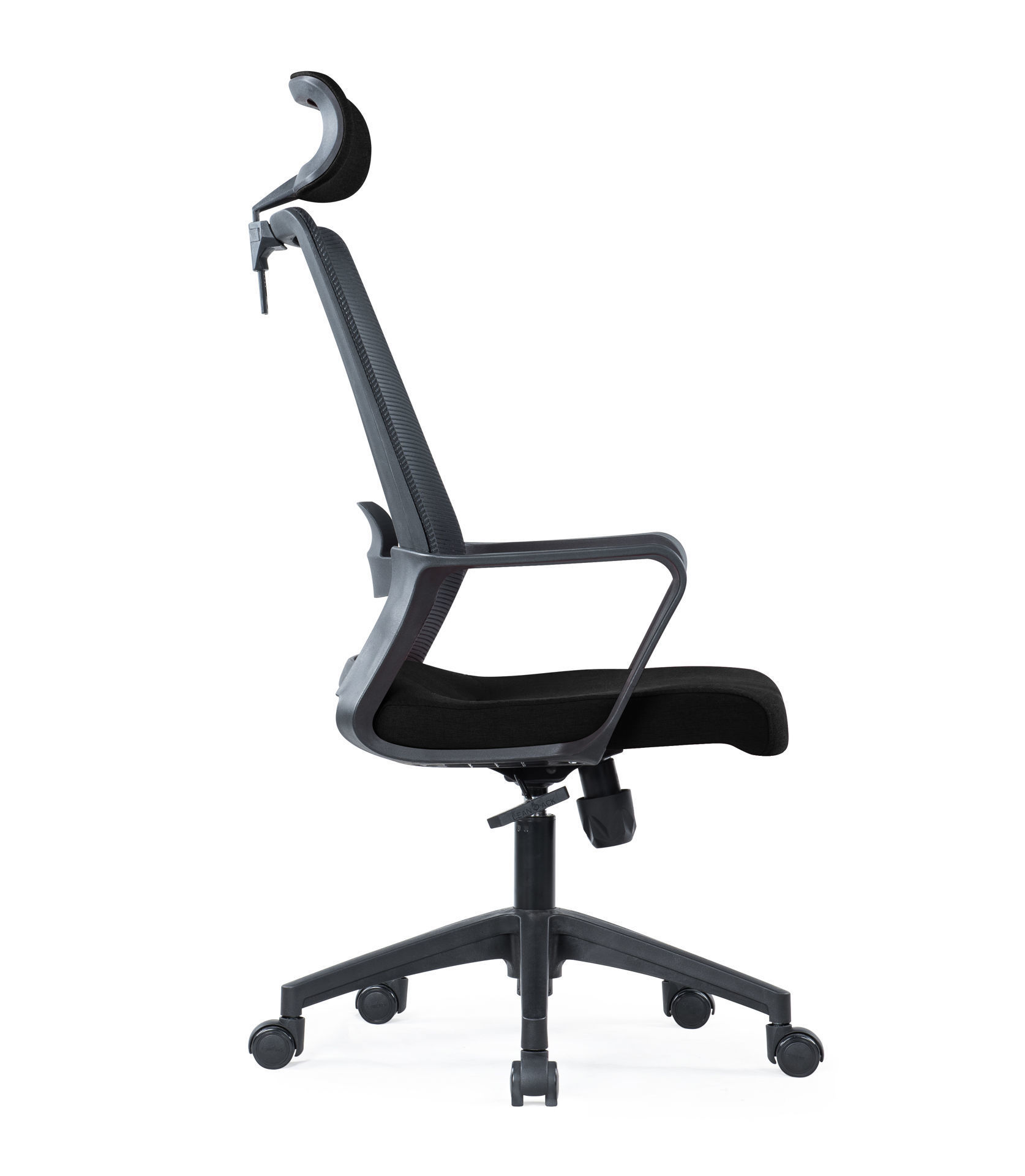 AA-5382BK Image-Alidis HB Mesh Chair w/Headrest & Loop Arms - Blk ...