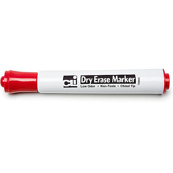 Picture of 53-015C CLI Dry Earse Marker - Red #47930