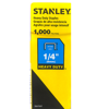 Picture of 77-043 Stanley T-50 Tacker Staples 1/4" (1000) #TRA704T