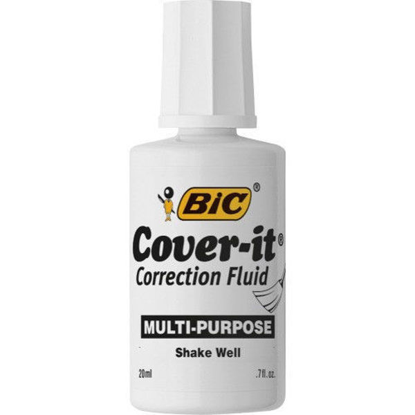 Picture of 22-103 Bic Cover-it Correction Fluid #WOC12