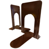 Picture of 08-002A CLI Metal Book Ends 9" (Pair) - Brown #87925