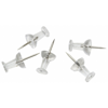 Picture of 63-009 CF Stationery Push Pins (100) Clear
