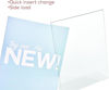 Picture of 08-024 Slanted 8 1/2x11 Vertical Sign Holder - Clear