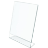 Picture of 08-024 Slanted 8 1/2x11 Vertical Sign Holder - Clear