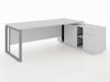 Picture of ET-D1615L GY Evolve 1600 x 1500 L-Type Desk w/Cupboard - Grey