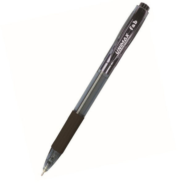Picture of 62-032 Unimax Fab Ball Point Pen 0.7mm - Black
