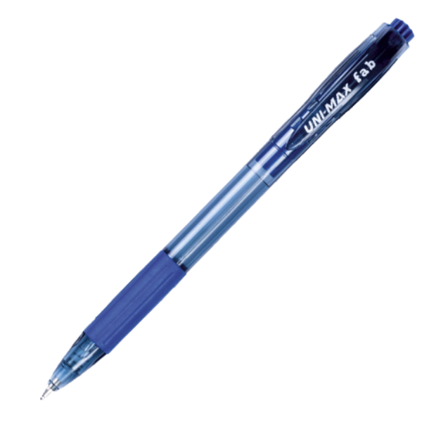 Picture of 62-040 Unimax Fab Ret. Ball Point Pen 1.0mm - Blue #780