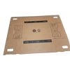Picture of 37-040 Brown F/S Storage Box w/Lid - Flat