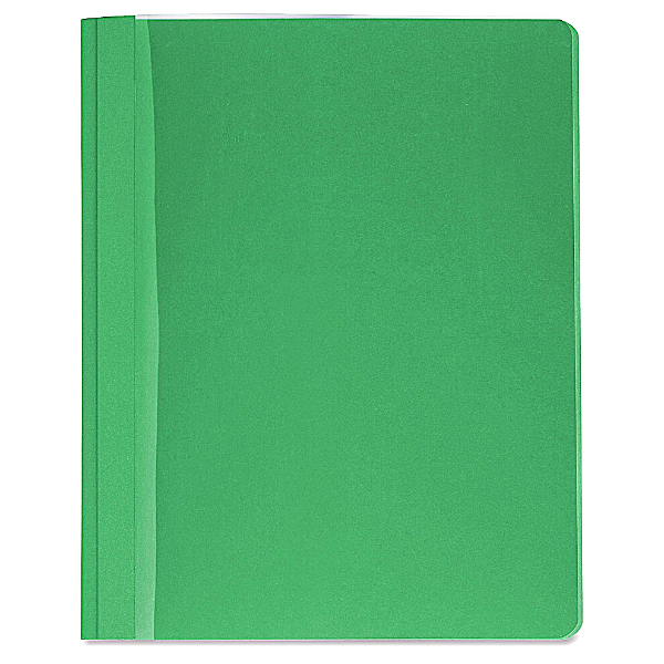 Picture of 40-004 B/Source Plastic Front Folder - Green #78519