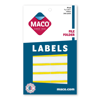 Maco File Labels -Yellow #FFL3